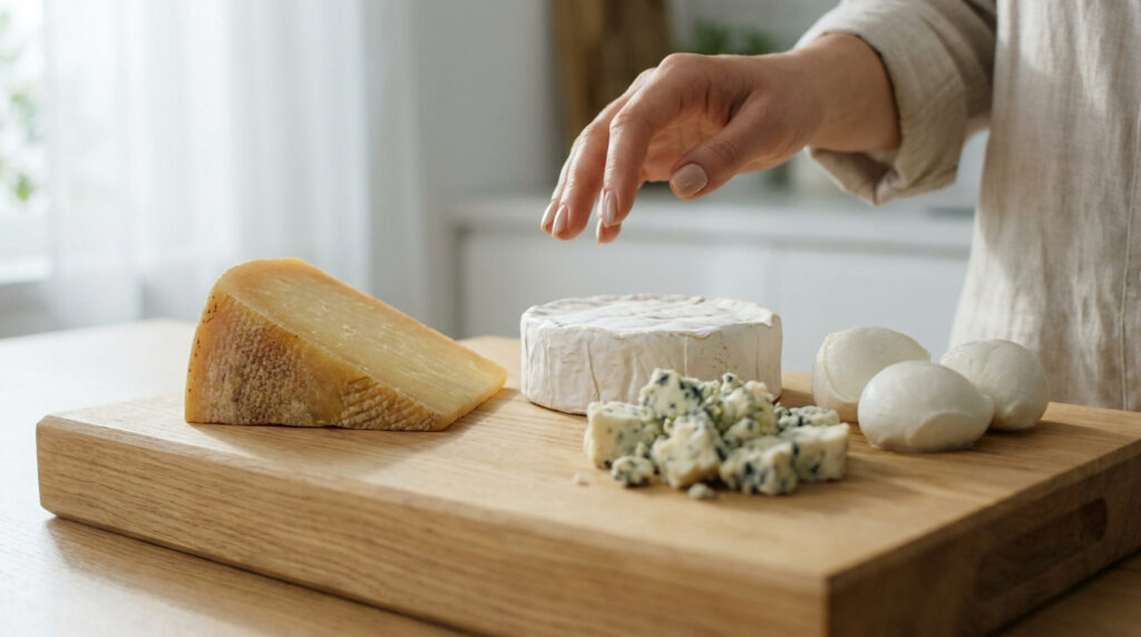 Matière grasse des fromages