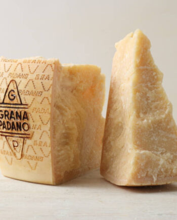 Grana Padano DOP : fromage à pâte pressée cuite, au lait cru de Vache