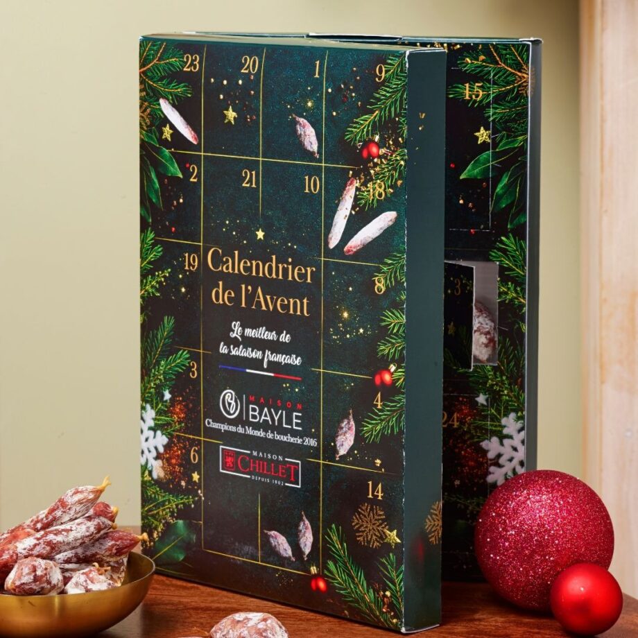 calendrier avent saucisson Bayle-Chillet